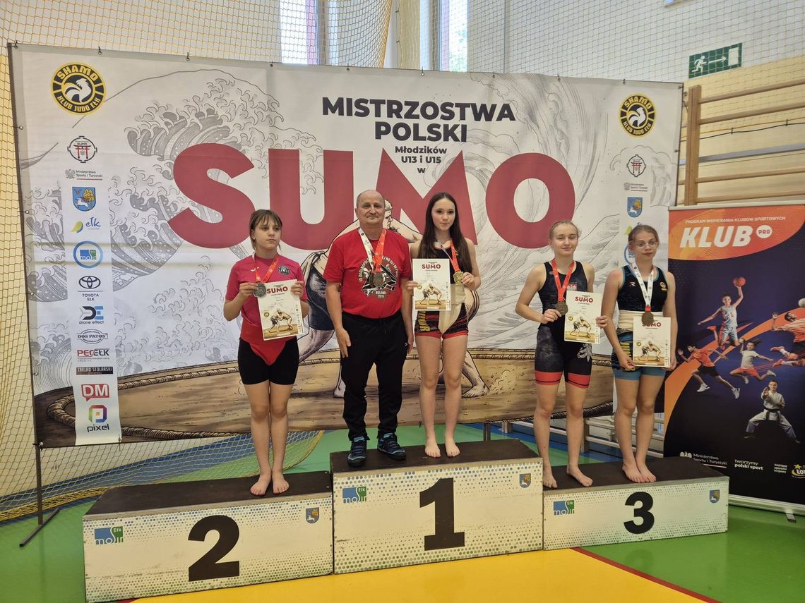 Milena Błażkiewicz zdobywa złoty medal Mistrzostw Polski w Sumo Milena Błażkiewicz zdobywa złoty medal Mistrzostw Polski w Sumo