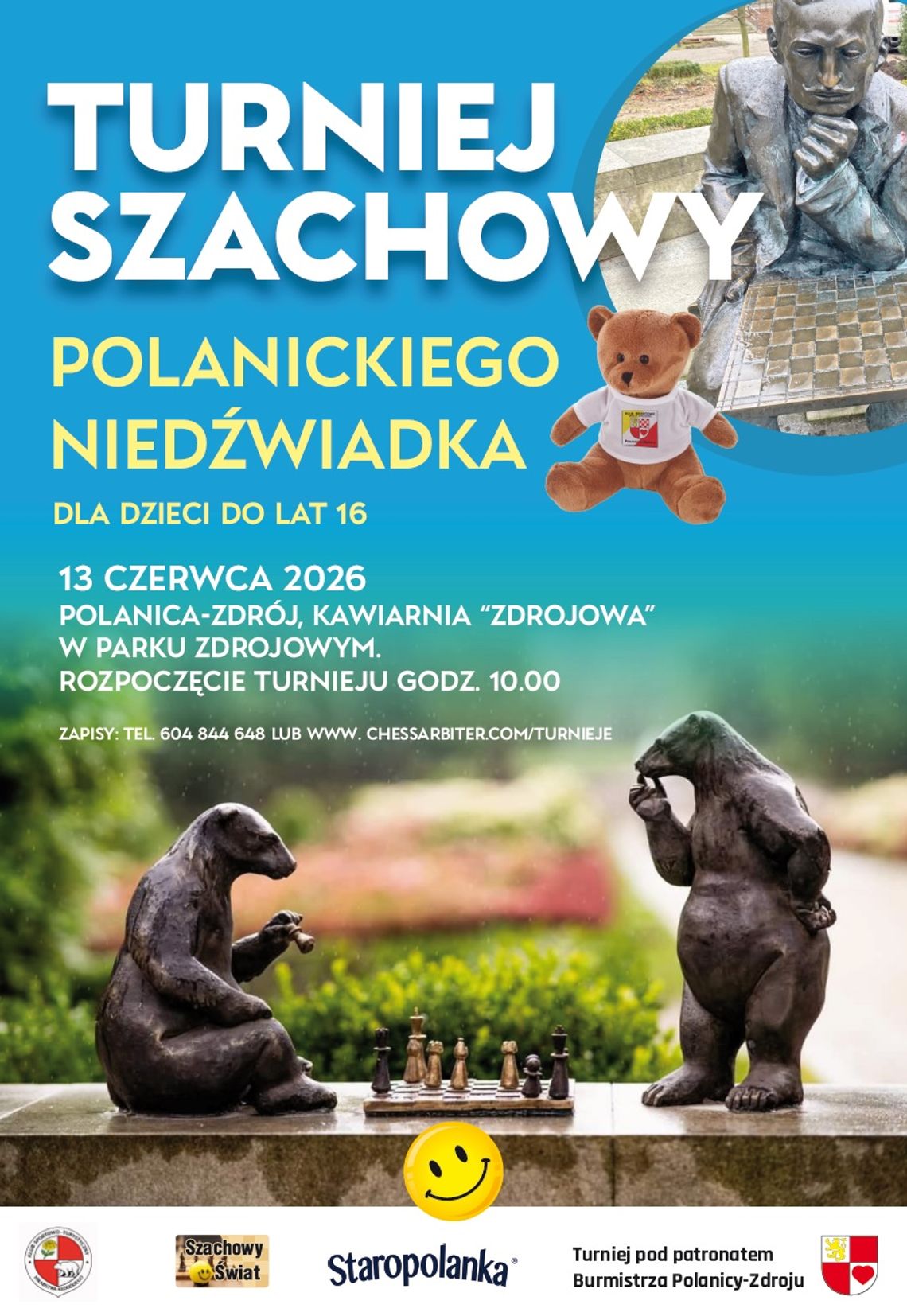 Młodzi arcymistrzowie ruszają do walki! Nadchodzi Turniej Szachowy Polanickiego Niedźwiadka Młodzi arcymistrzowie ruszają do walki! Nadchodzi Turniej Szachowy Polanickiego Niedźwiadka