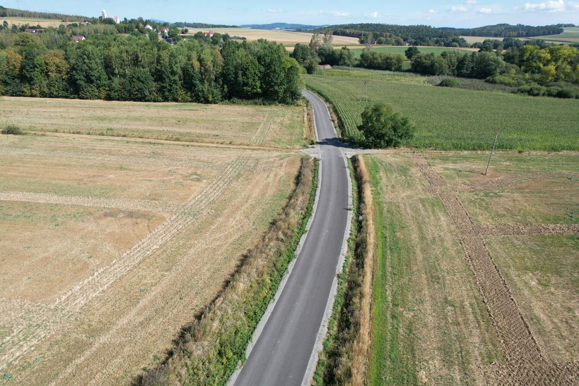 Modernizacja dróg w Owieśnie – II etap zakończony Modernizacja dróg w Owieśnie – II etap zakończony