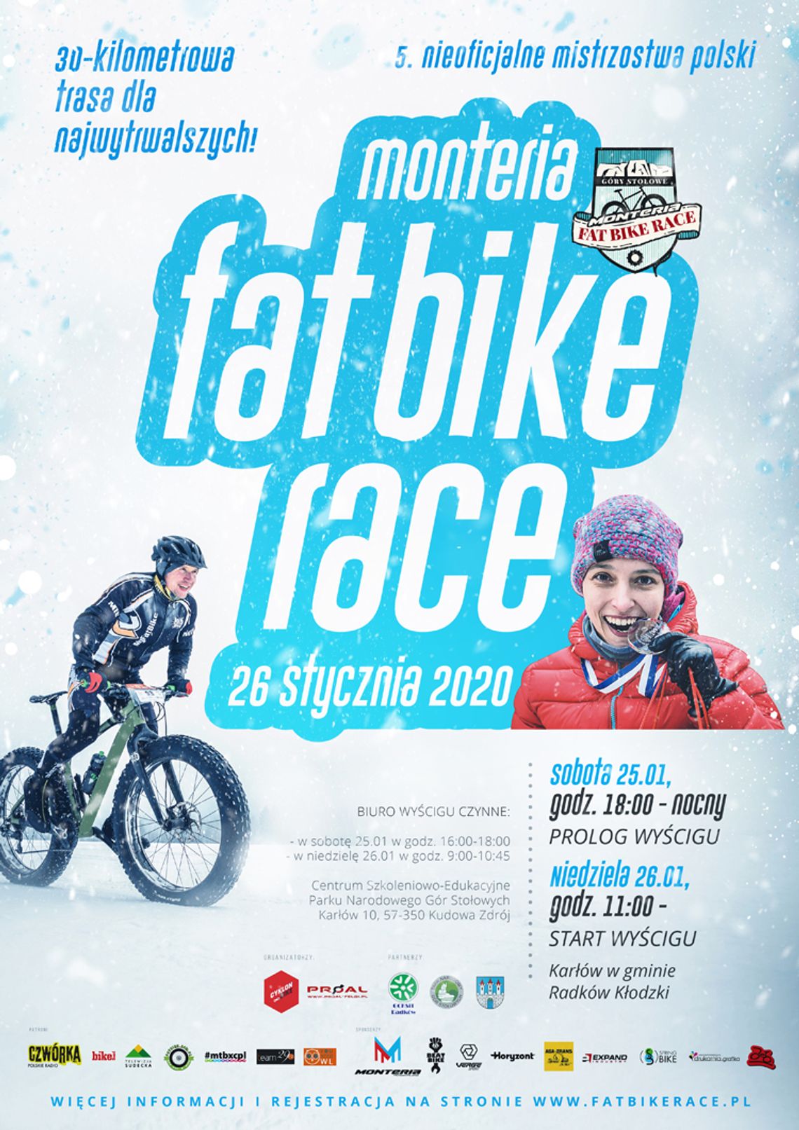 Monteria FAT BIKE RACE Góry Stołowe