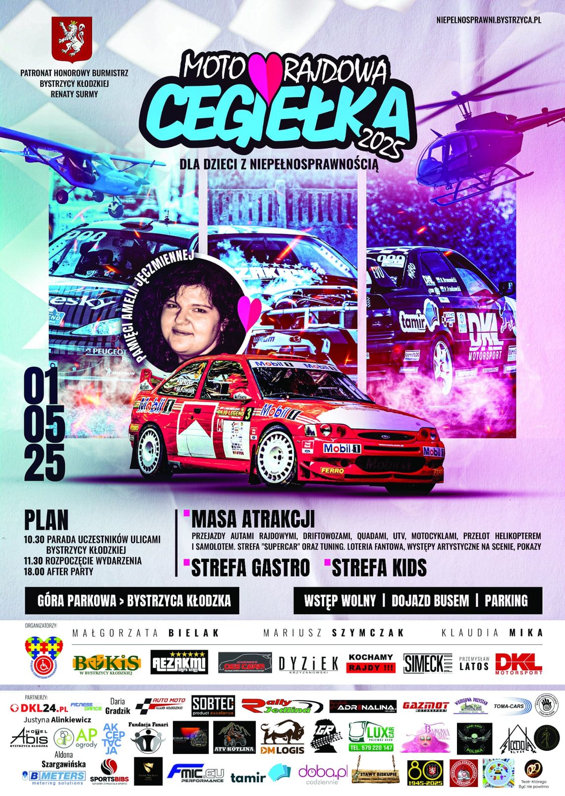 MOTOCEGIEŁKA - charytatywna impreza motorsportowa w Bystrzycy Kłodzkiej!