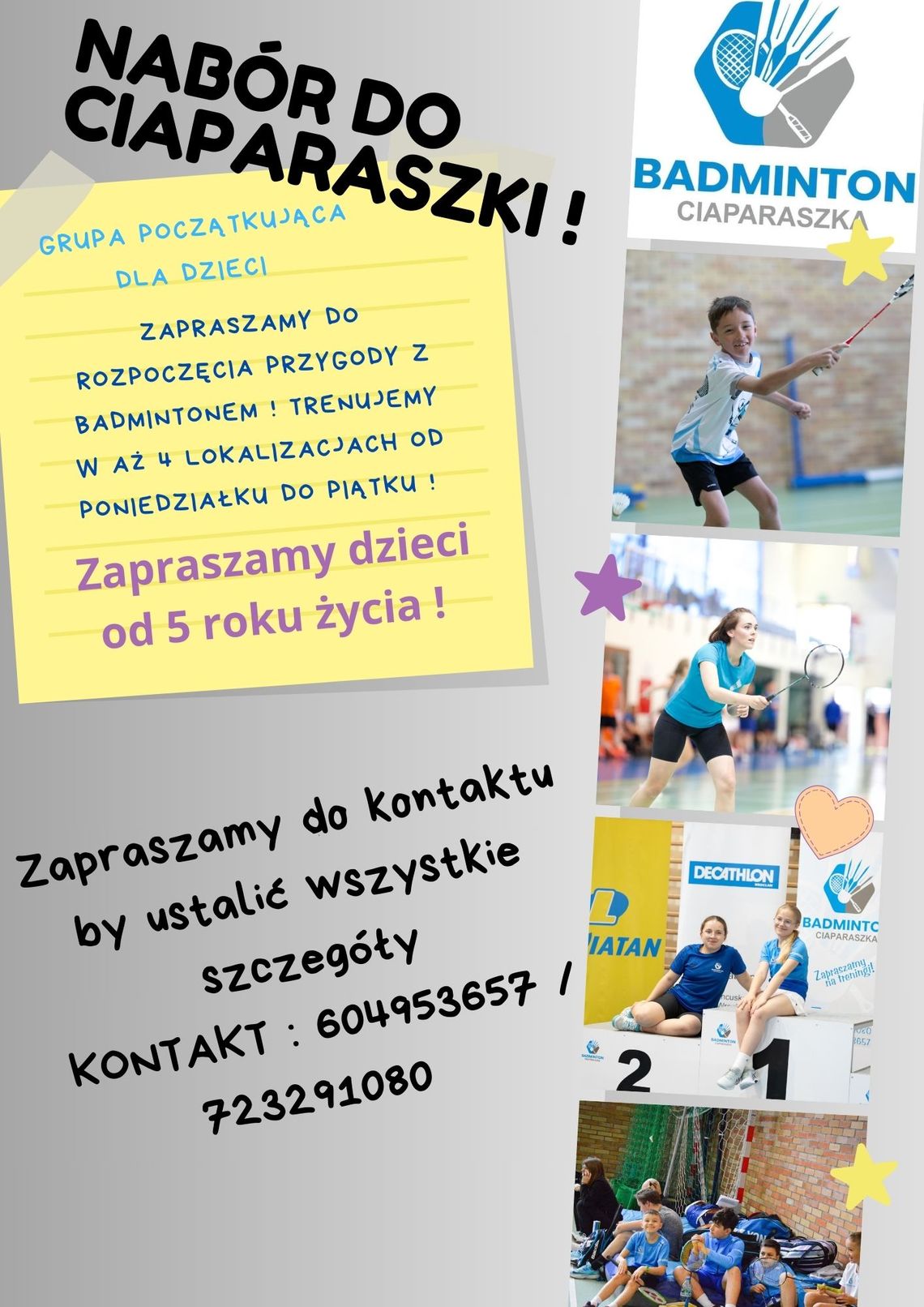 Nabór do "Ciaparaszki"