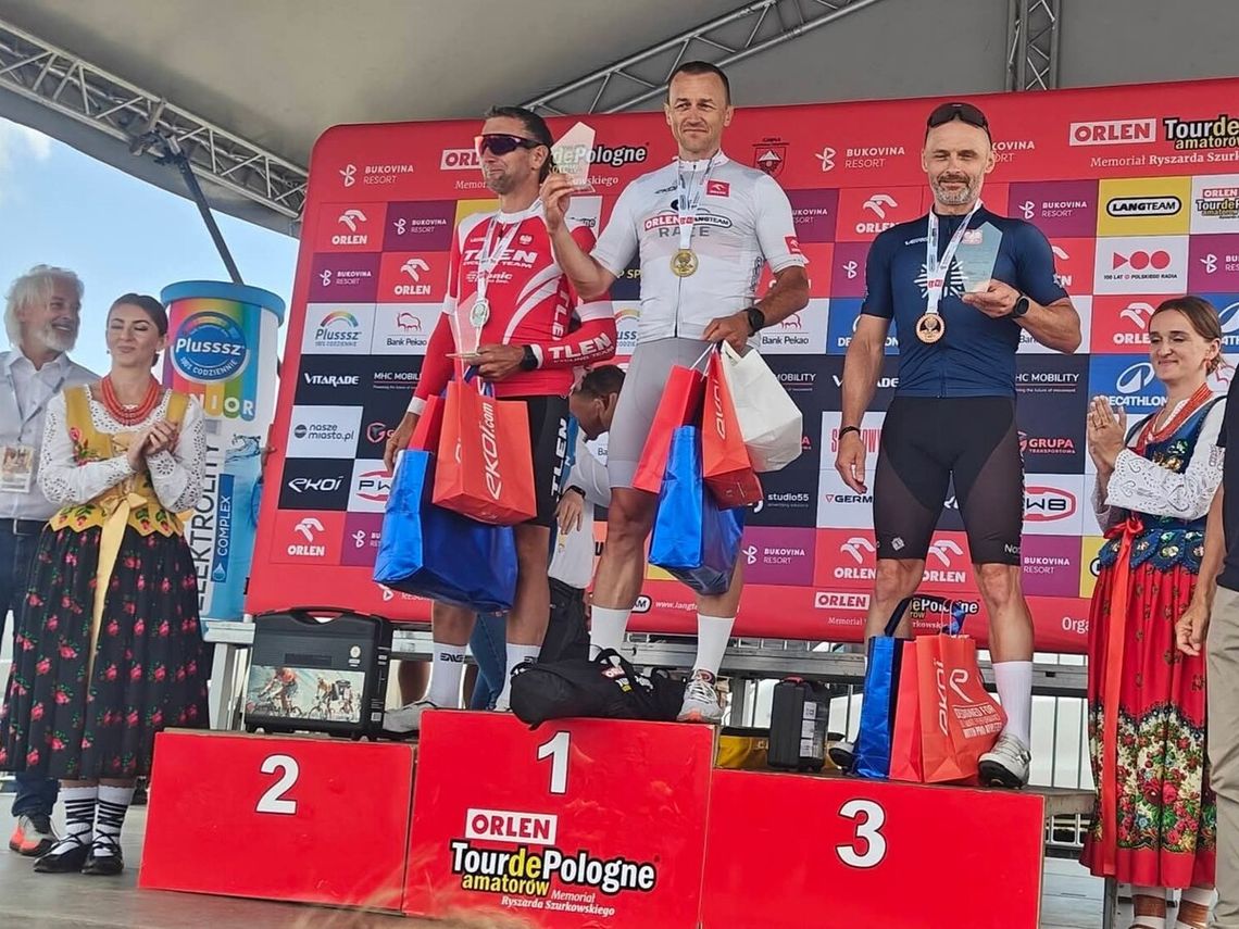 Naczelnik Wydziału Ruchu Drogowego wrocławskiej komendy nadkom. Marek Drzała – Mistrz Polski Policjantów w Tour de Pologne Amatorów w Bukowinie Tatrzańskiej