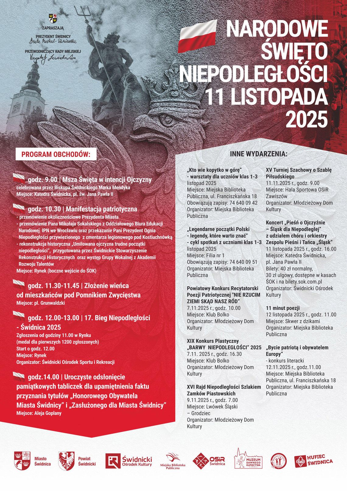 Narodowe Święto Niepodległości w Świdnicy Narodowe Święto Niepodległości w Świdnicy