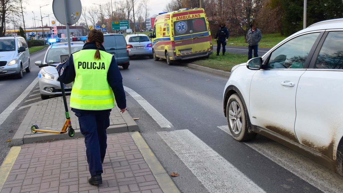 Następne potrącenie w Dzierżoniowie