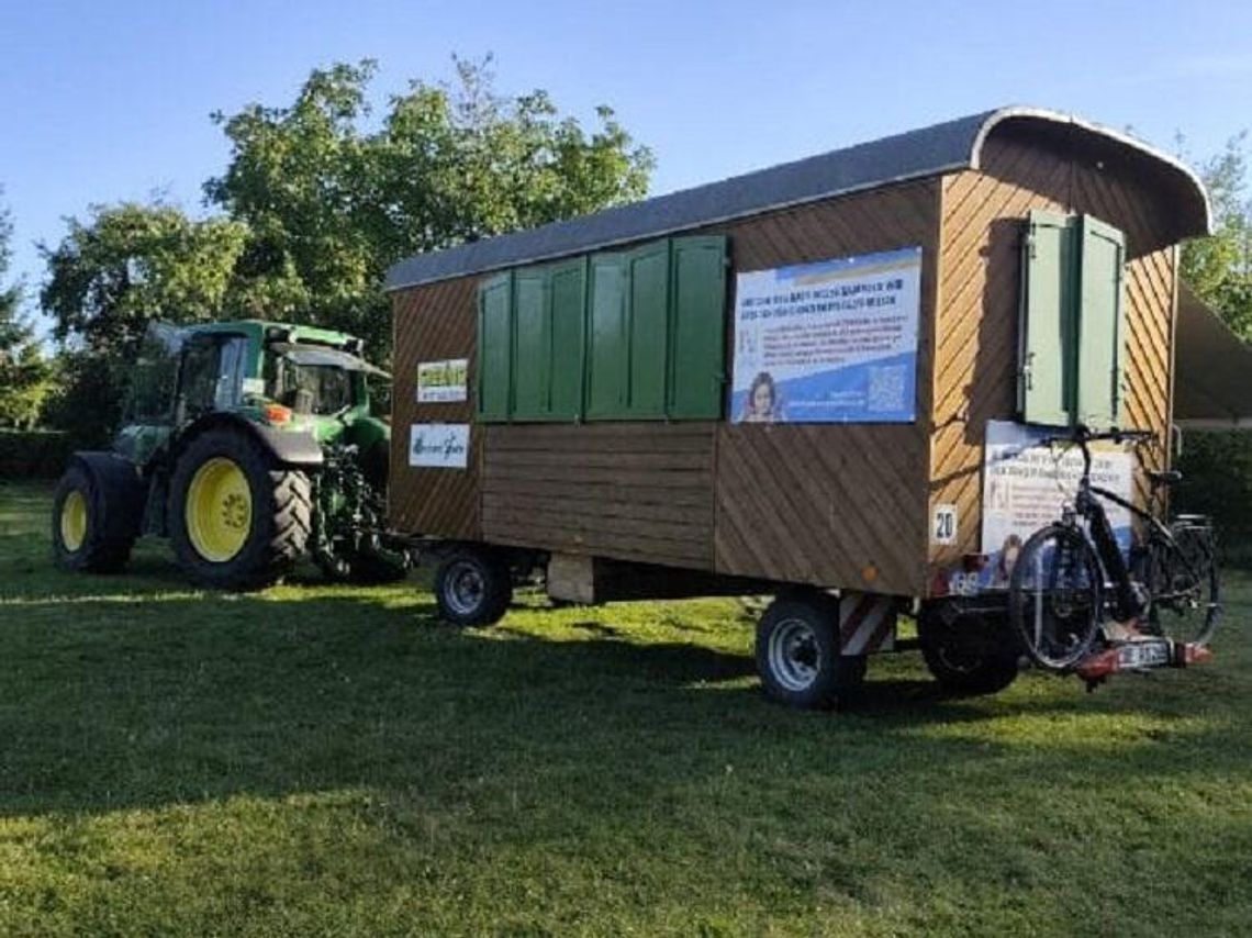 Nasz camping na trasie charytatywnego rajdu niezwykłego "kampera"