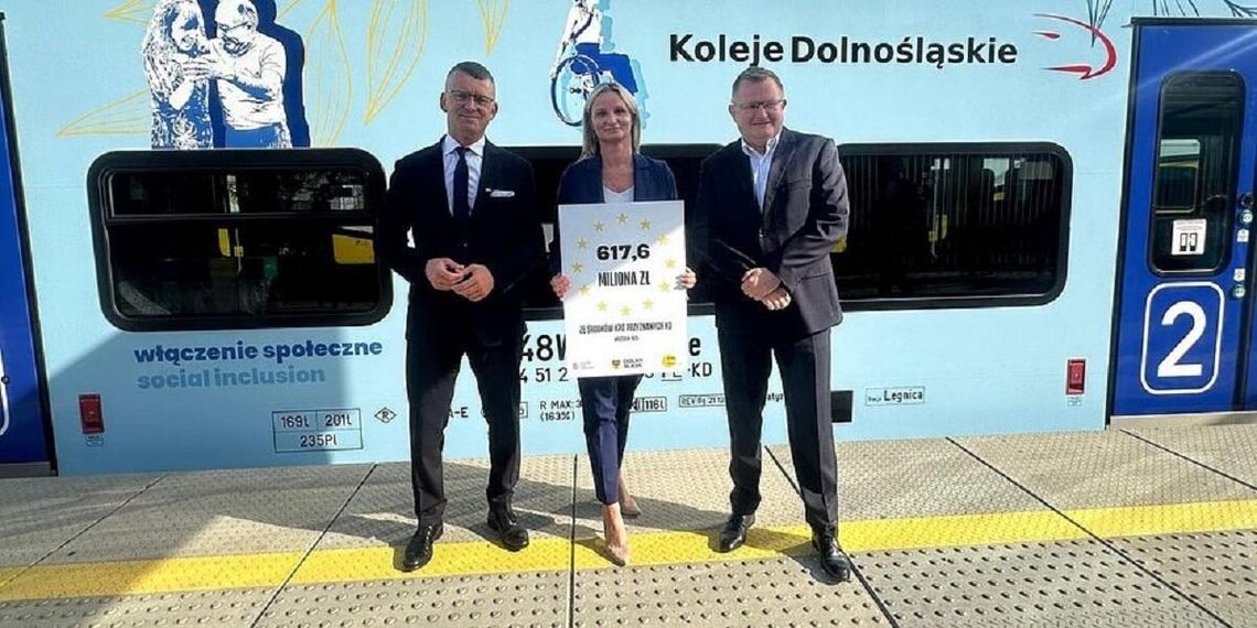 Niebieski pociąg Kolei Dolnośląskich? I grubo ponad pół miliarda w tle!