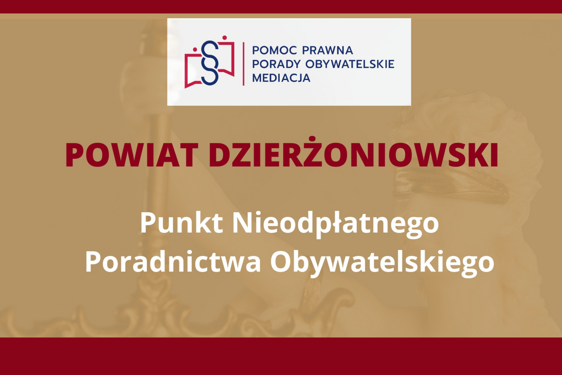 Nieodpłatna pomoc prawna w powiecie dzierżoniowskim
