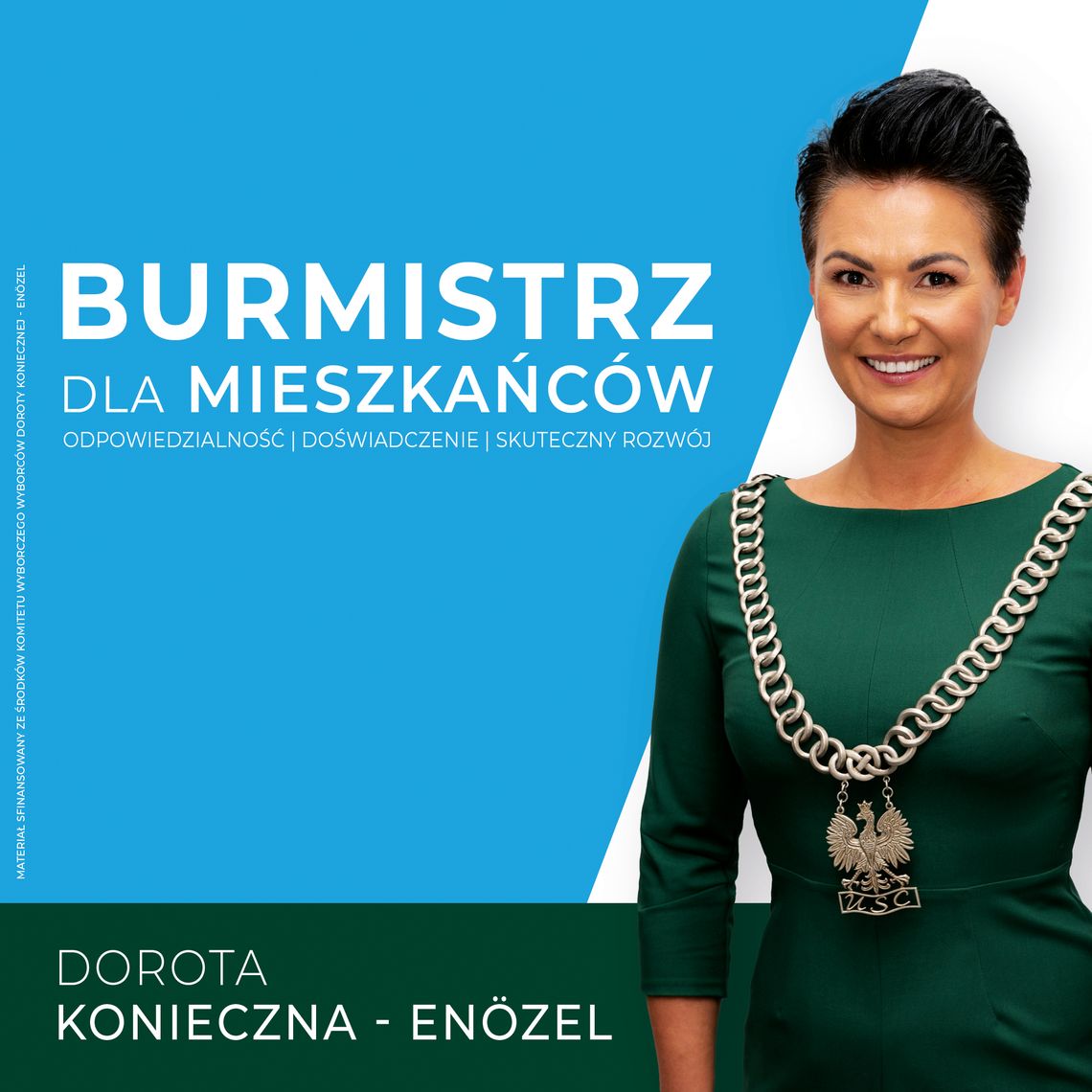 Nieoficjalnie Dorota Konieczna-Enozel zostaje na kolejną kadencję burmistrzem Pieszyc