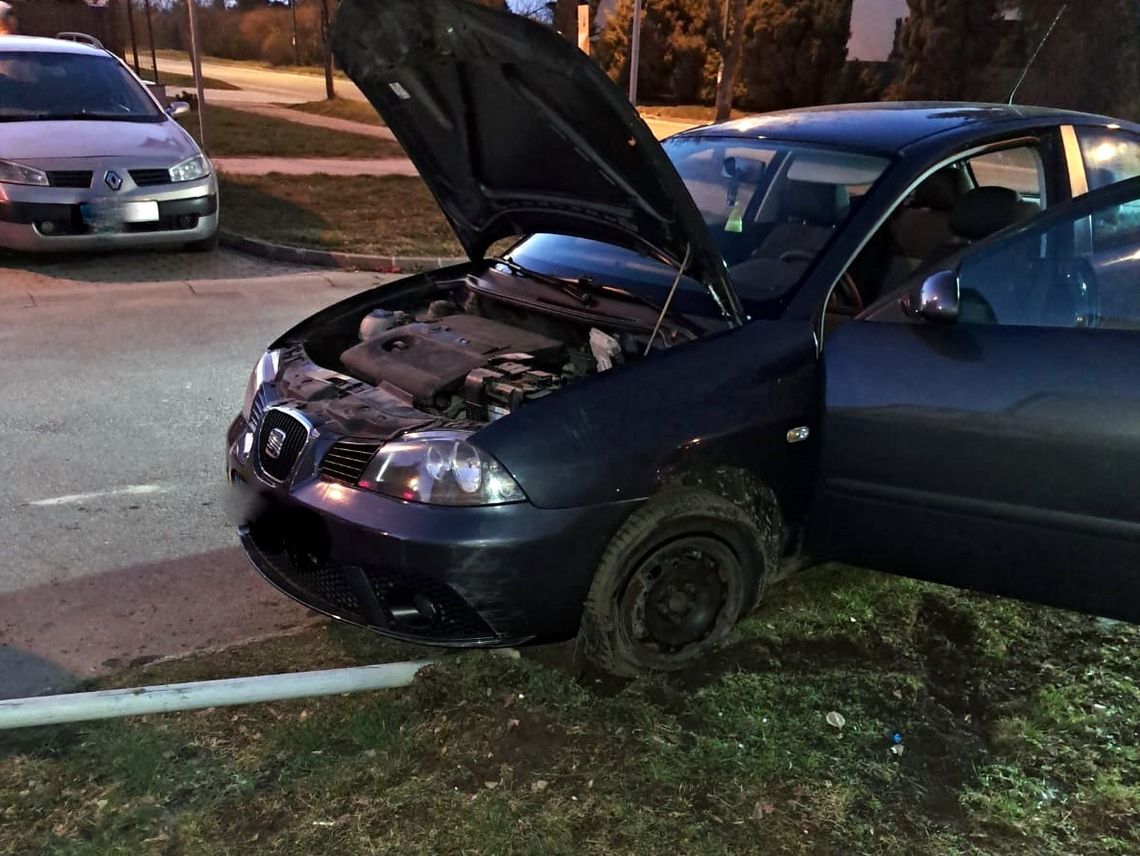 Nietrzeźwy kierowca z narkotykami doprowadził do kolizji w Dzierżoniowie