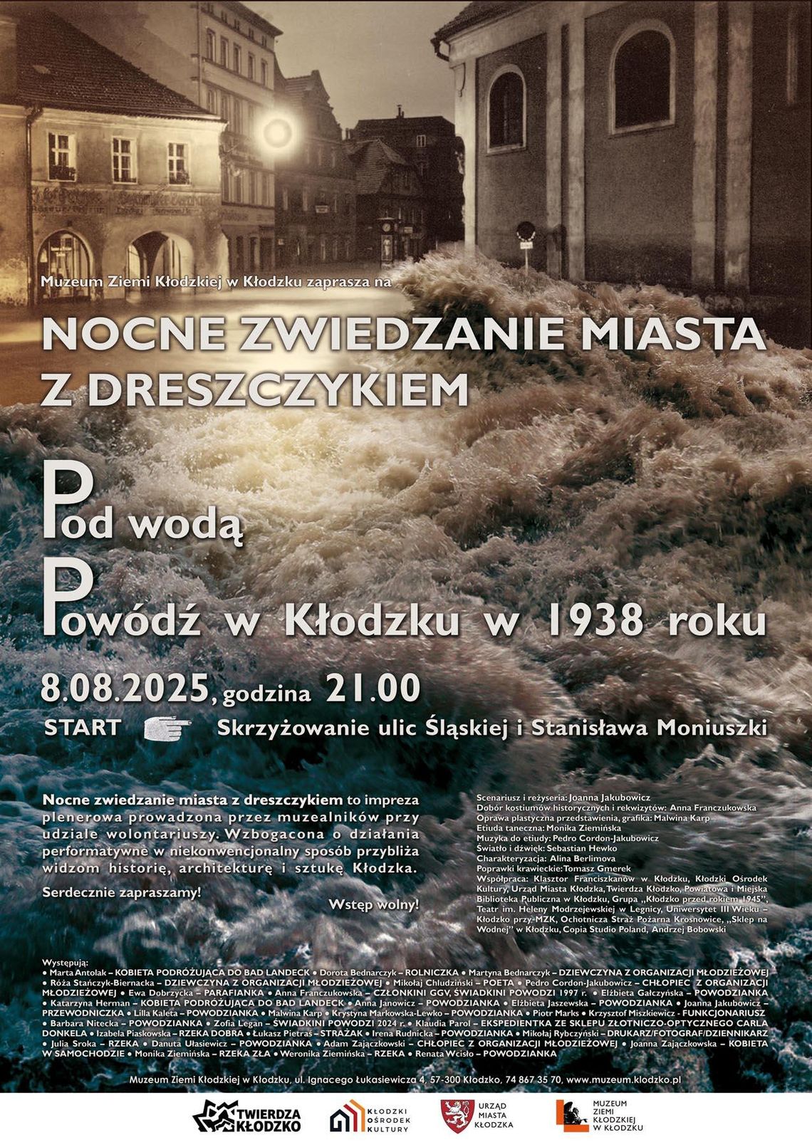 Nocna Wędrówka po Zalanym Kłodzku: Powódź 1938 Odżywa na Ulicach!