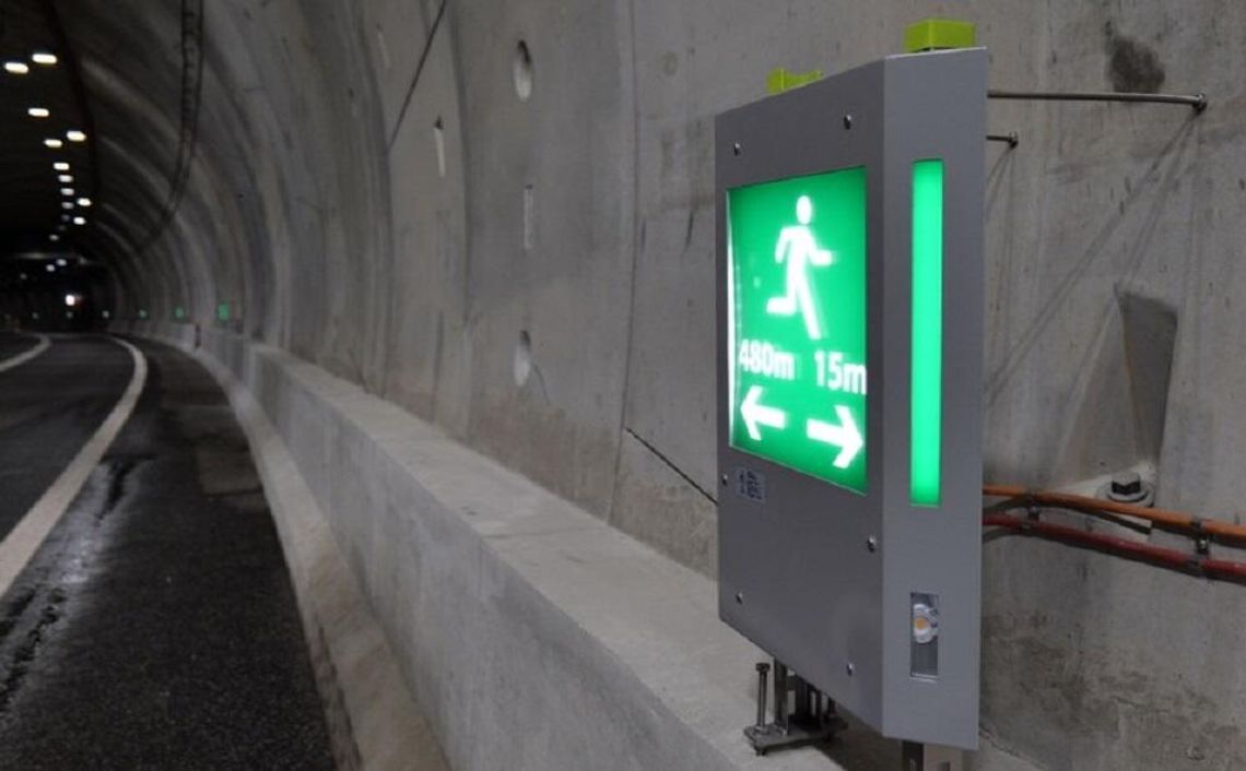 Nocne prace serwisowe w tunelach drogowych na S3