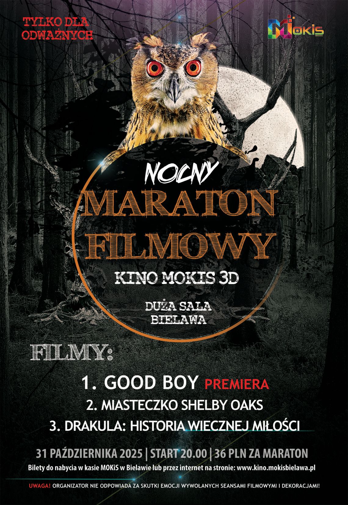 Nocny Maraton Filmowy w Bielawie Nocny Maraton Filmowy w Bielawie