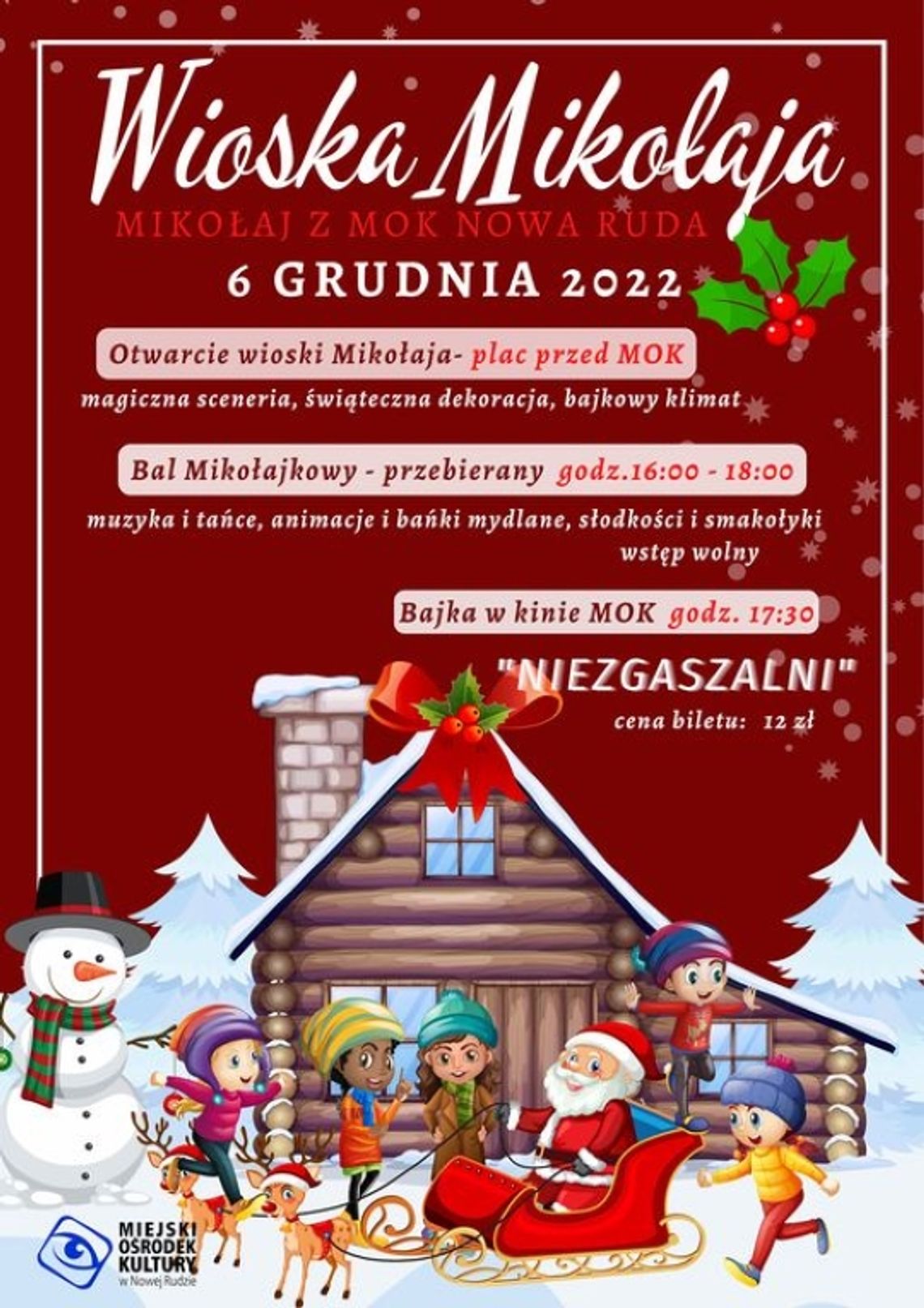 Nowa Ruda: 6 grudnia wystartuje Wioska Mikołaja