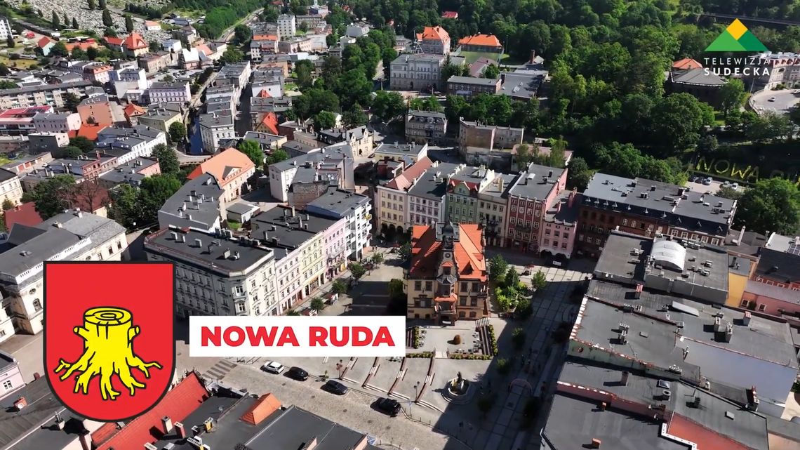 Nowa Ruda z lotu ptaka
