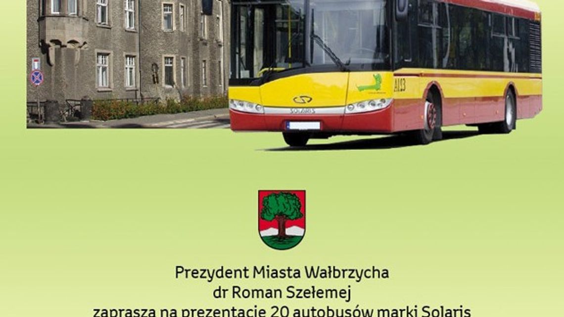 NOWE AUTOBUSY W WAŁBRZYCHU