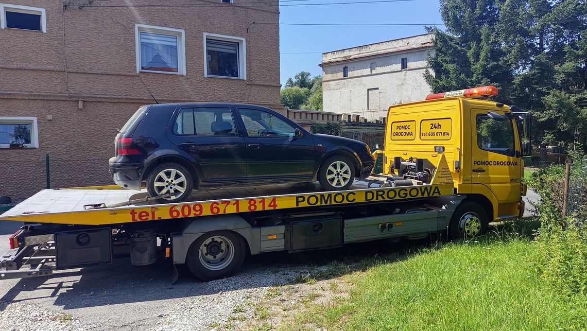 Nowizna, zatrzymanie nietrzeźwego kierowcy 2,1