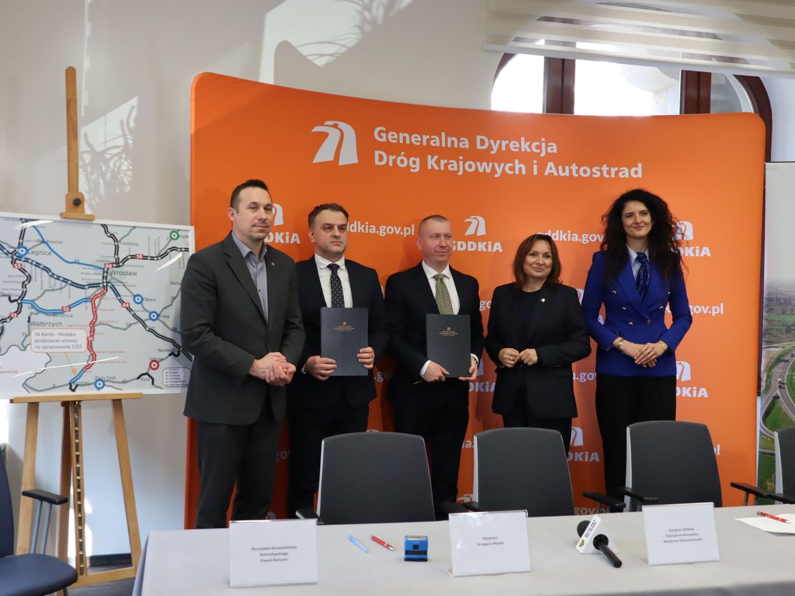 Nowy impuls dla inwestycji S8 Bardo - Kłodzko