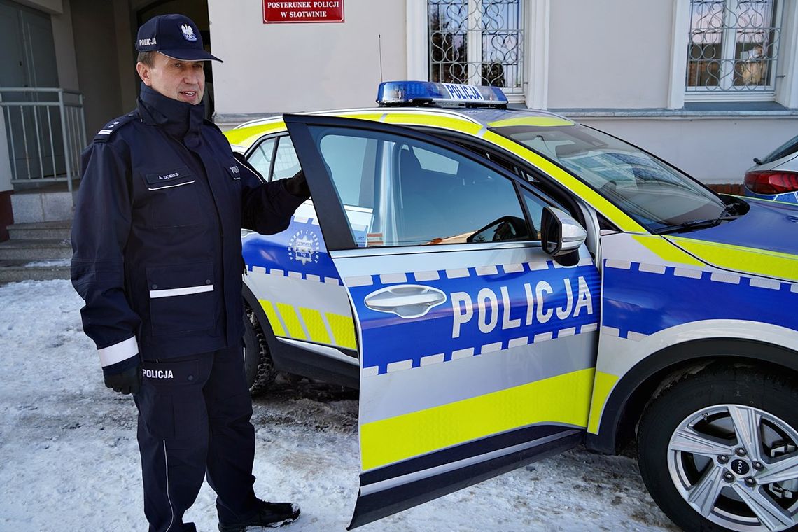Nowy radiowóz dla posterunku policji w Słotwinie
