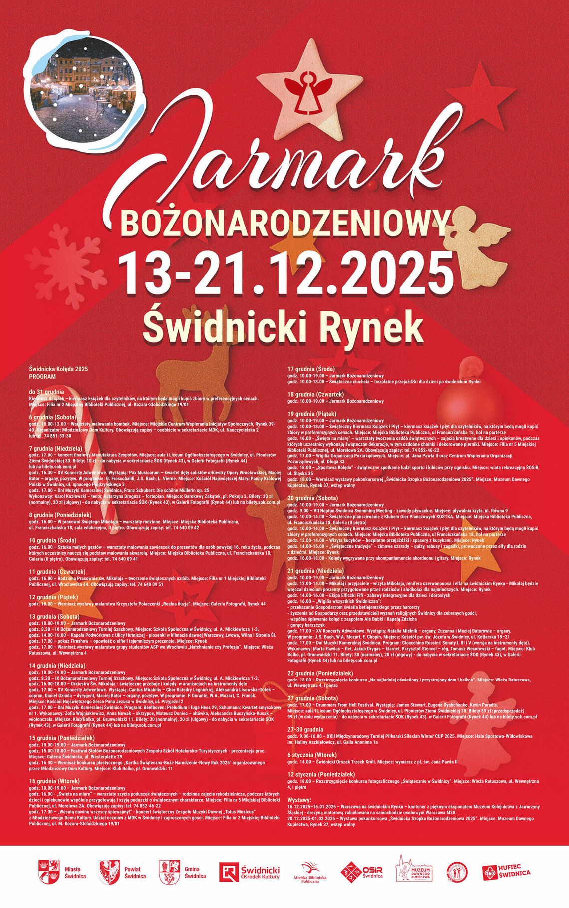 Od kolęd po warsztaty – zapraszamy na Świdnicką Kolędę 2025