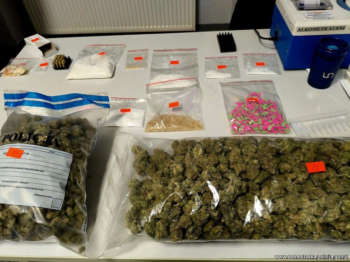 Od kontroli drogowej do poważnych zarzutów. Narkotyki, amunicja i areszt