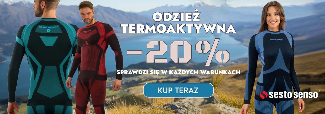 Odzież termoaktywna na zimę od SESTO SENSO!