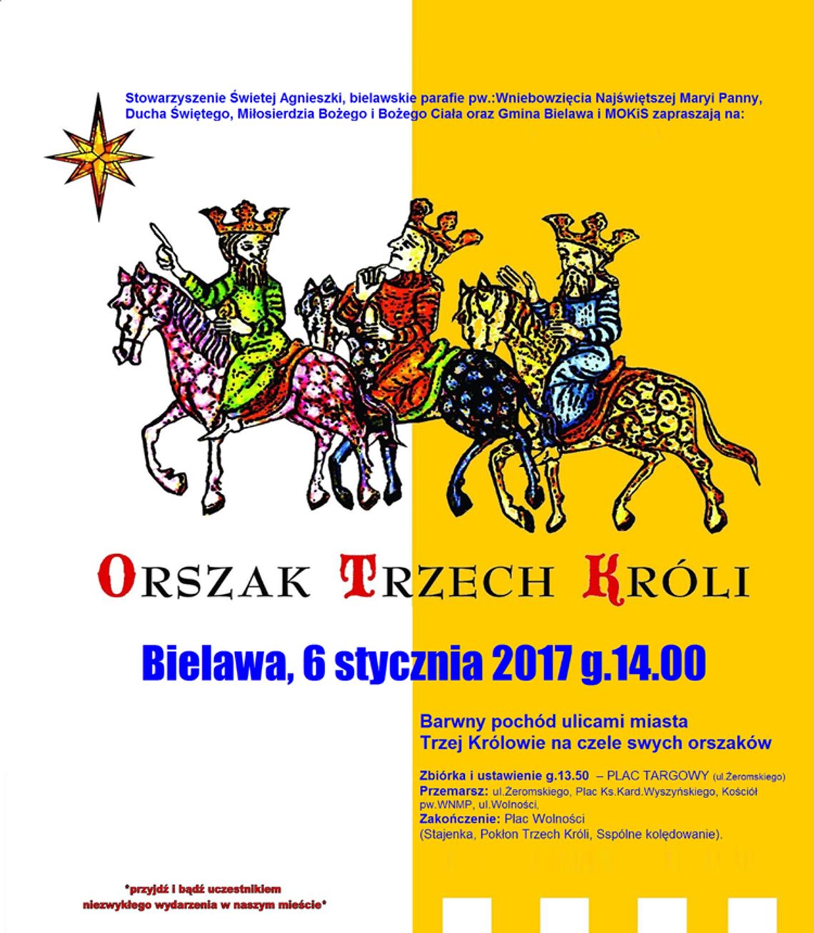 ORSZTAK TRZECH KRÓLI W BIELAWIE