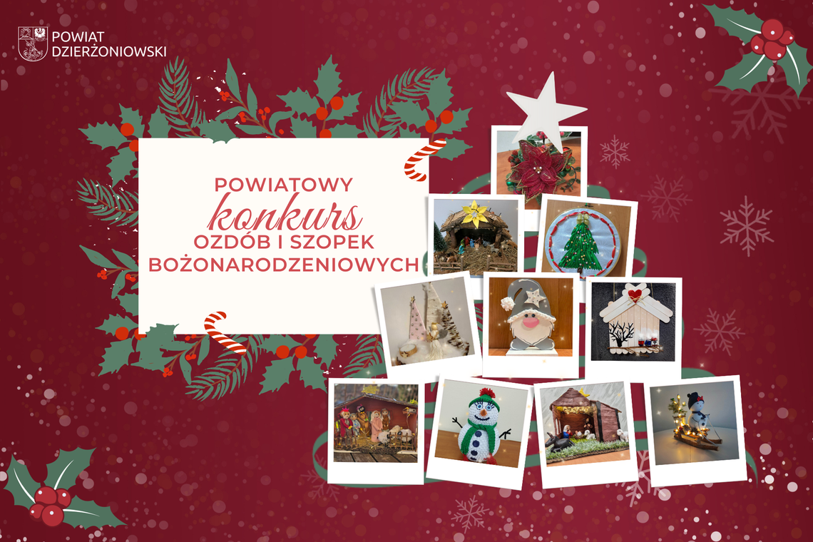 Ostatnie dni na wzięcie udziału w Powiatowym Konkursie Ozdób i Szopek Bożonarodzeniowych