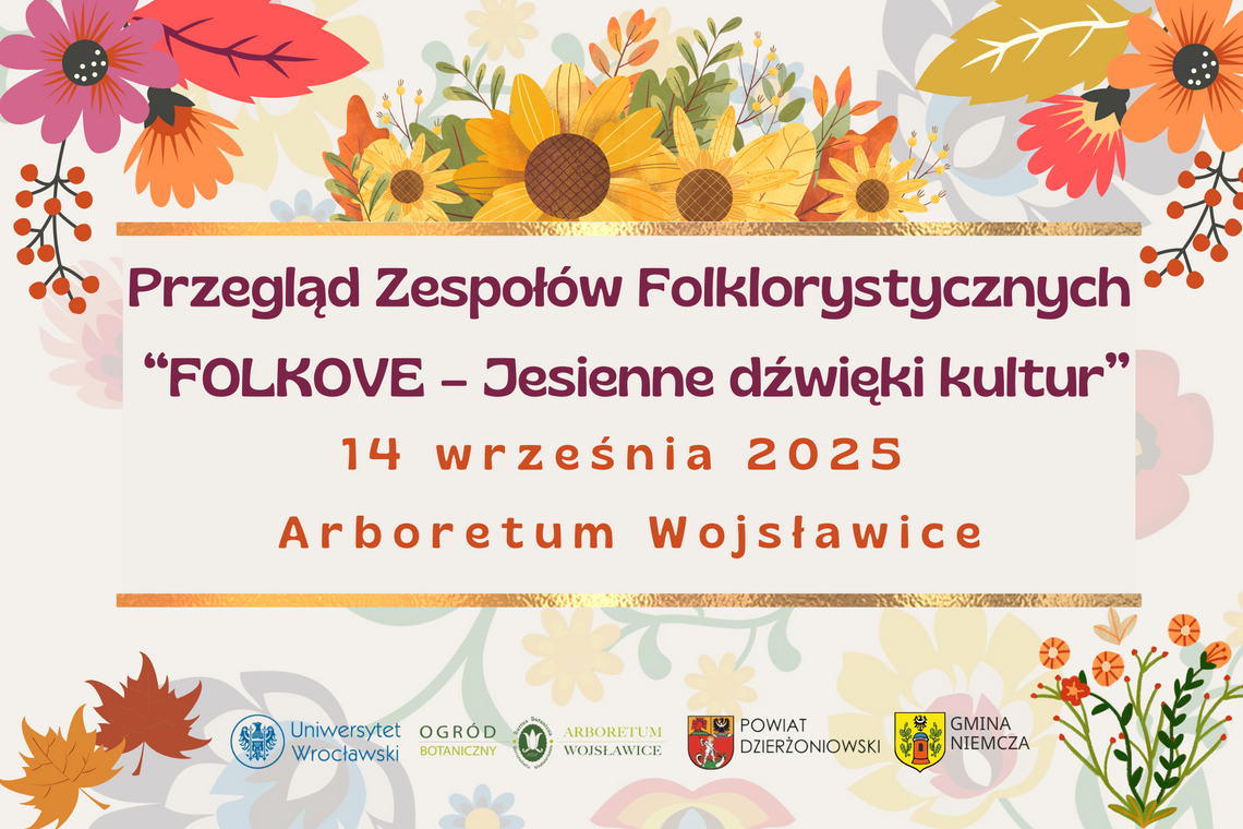 Ostatnie dni zapisów na Przegląd Zespołów Folklorystycznych „FOLKOVE – Jesienne dźwięki kultur”