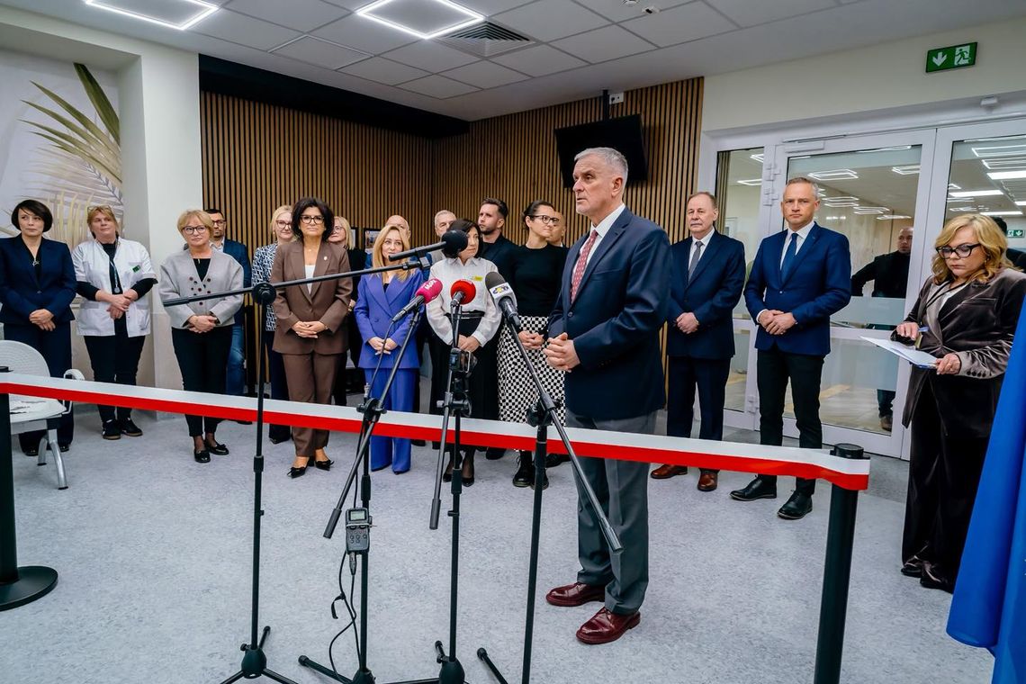 Otwarcie nowej części Specjalistyczny Szpital im. dra Alfreda Sokołowskiego