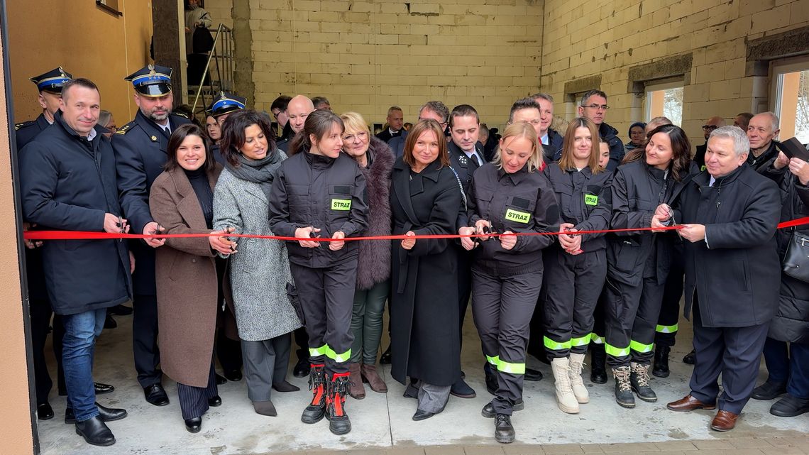 Otwarcie nowej remizy OSP w Jedlinie-Zdroju