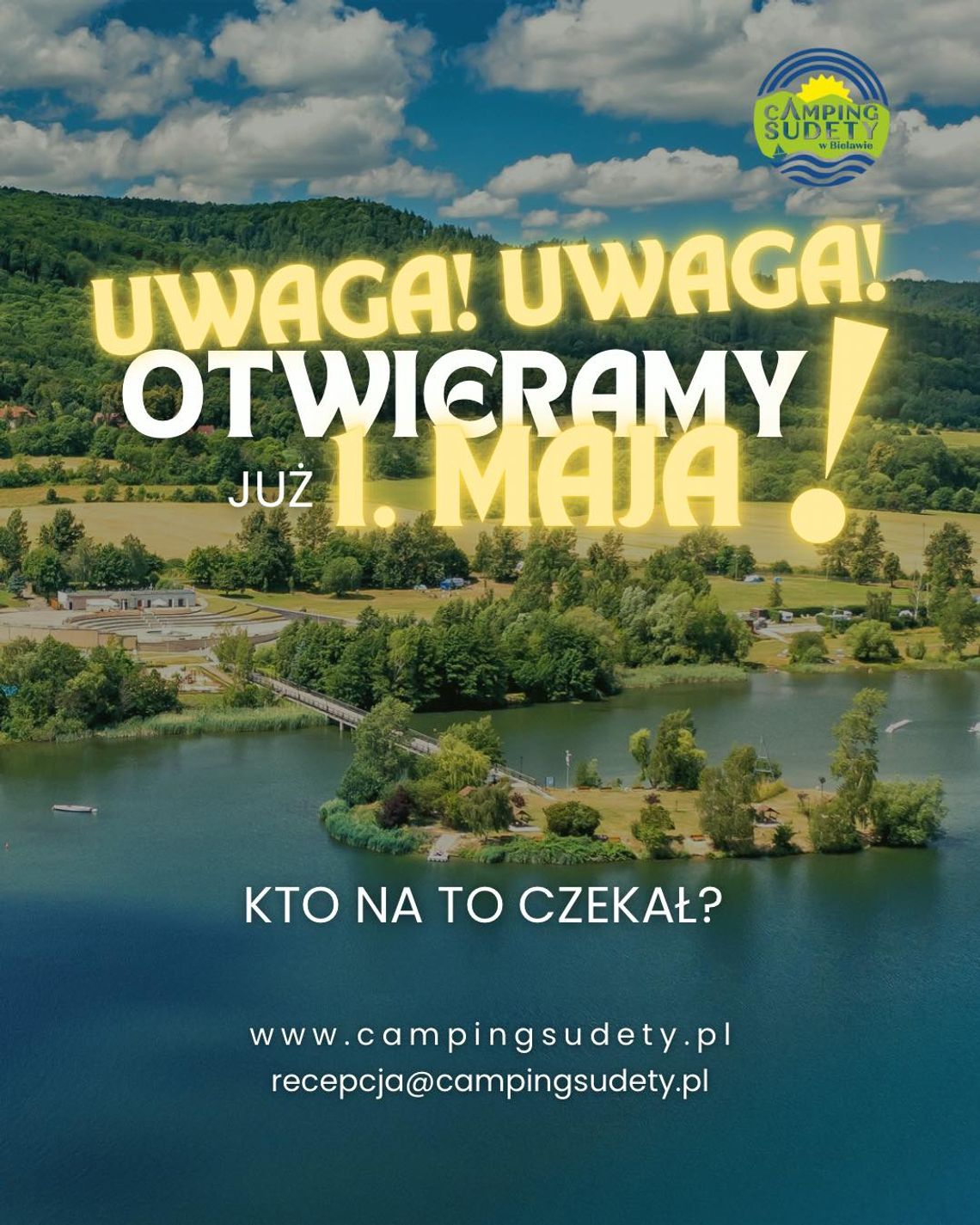 Otwarcie sezonu turystycznego na Campingu Sudety już 1 maja!