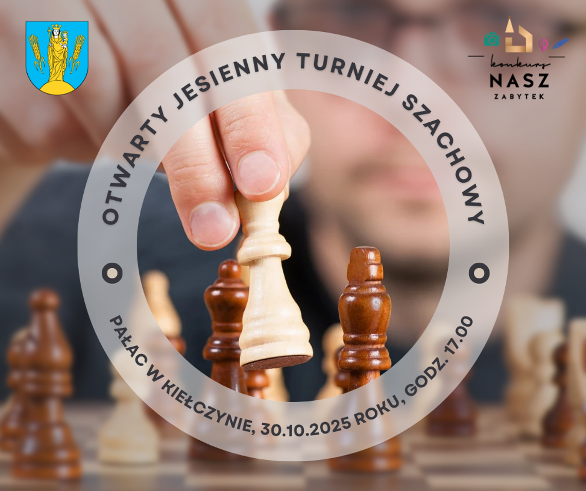 Otwarty Jesienny Turniej Szachowy w Pałacu w Kiełczynie