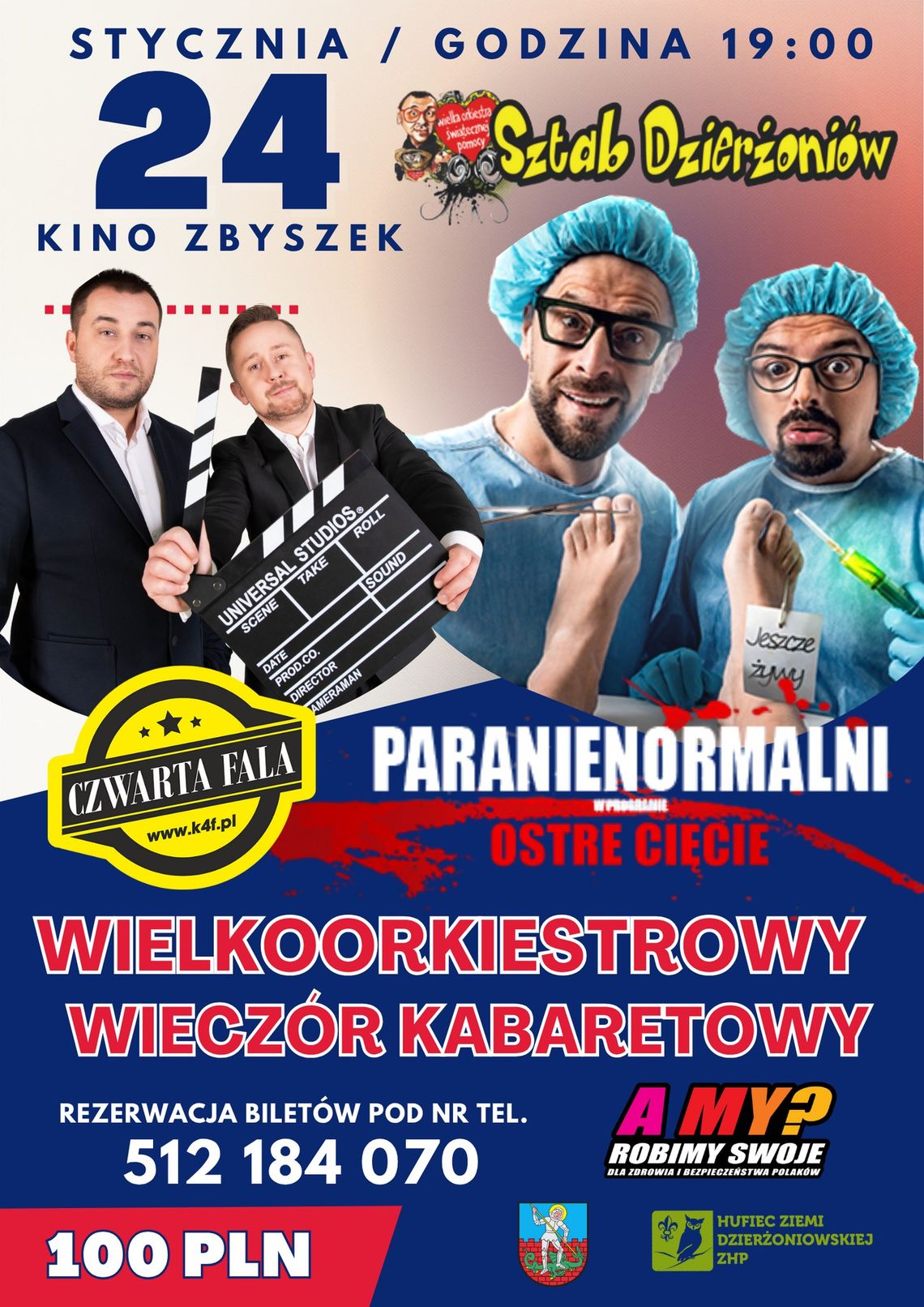 ,,Paranienormalni” i ,,Czwarta Fala” - Dzierżoniowski Sztab WOŚP Zaprasza!