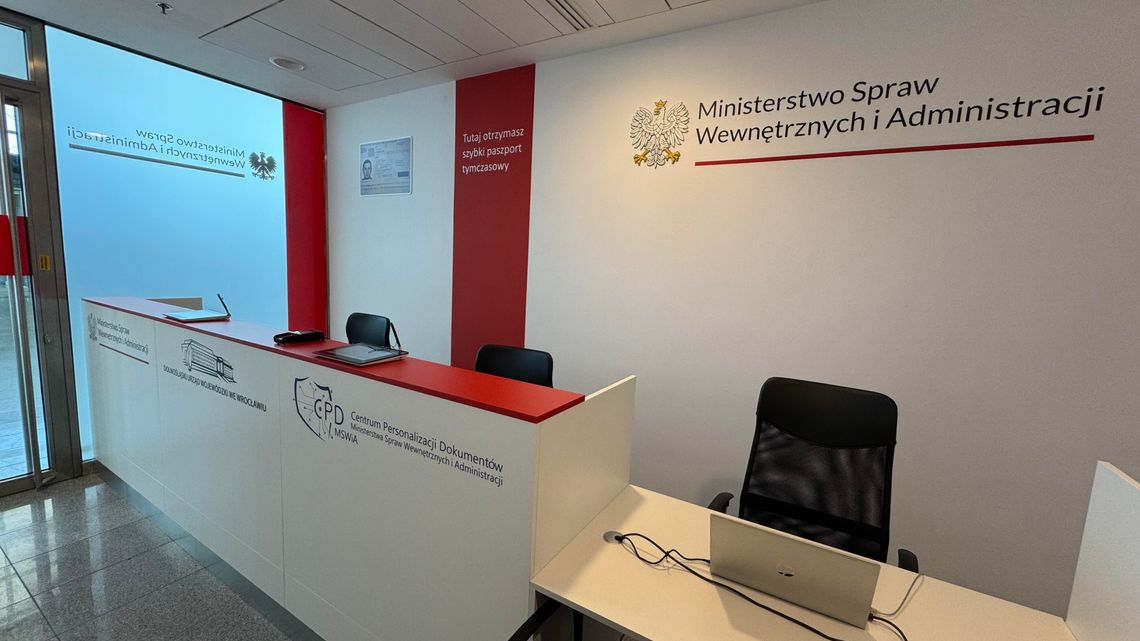 Paszport tymczasowy od ręki na lotnisku we Wrocławiu