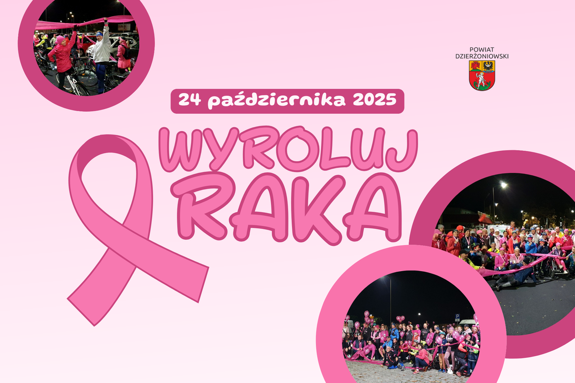 Październik w różowych barwach – dołącz do akcji „Wyroluj Raka” Październik w różowych barwach – dołącz do akcji „Wyroluj Raka”