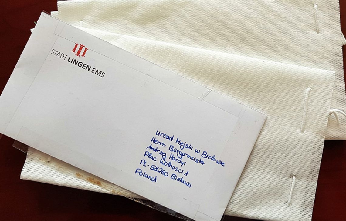 PIĘKNY GEST MIESZKAŃCÓW LINGEN - PARTNERSKIEGO MIASTA BIELAWA PIĘKNY GEST MIESZKAŃCÓW LINGEN - PARTNERSKIEGO MIASTA BIELAWA