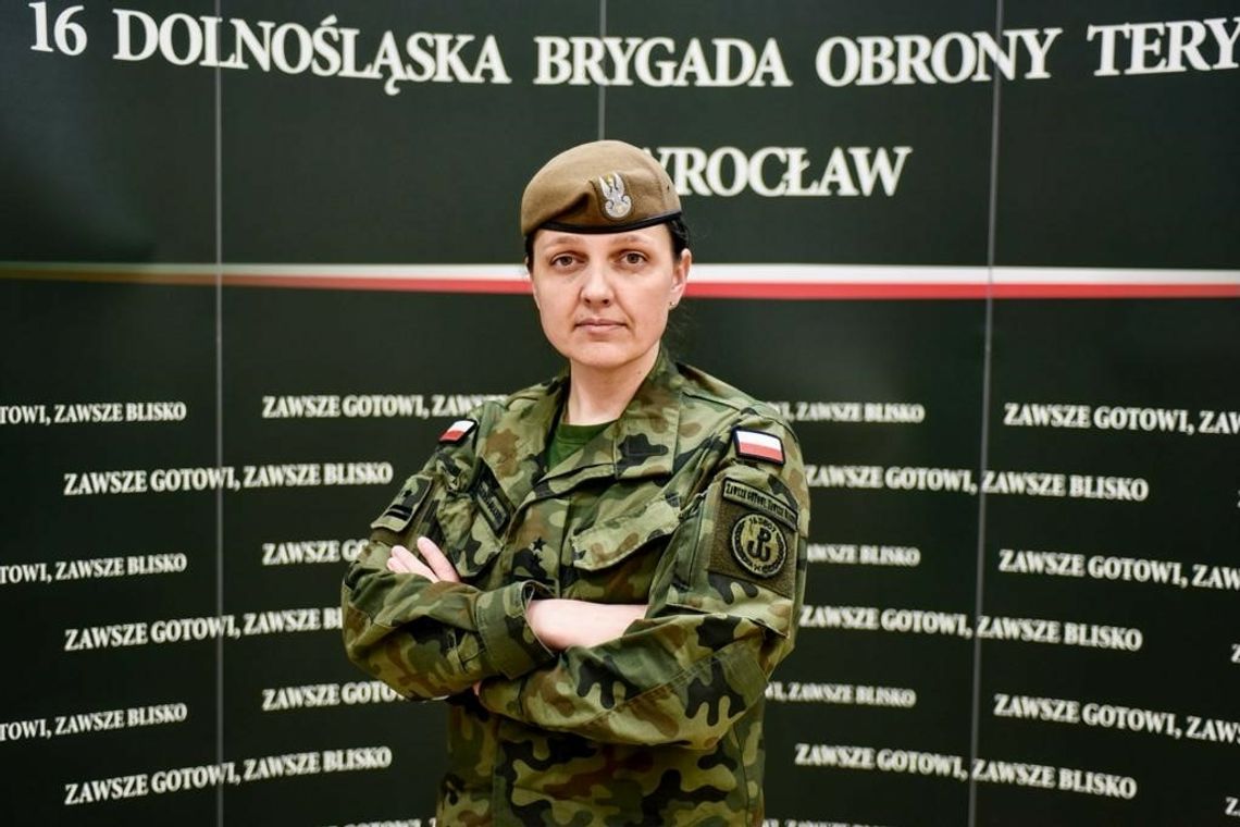 Pierwsza kobieta na stanowisku dowódcy batalionu w Wojskach Obrony Terytorialnej.