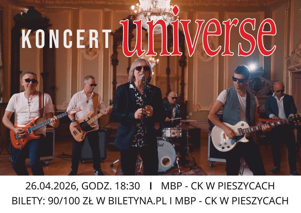 Pieszyce: Koncert Universe!