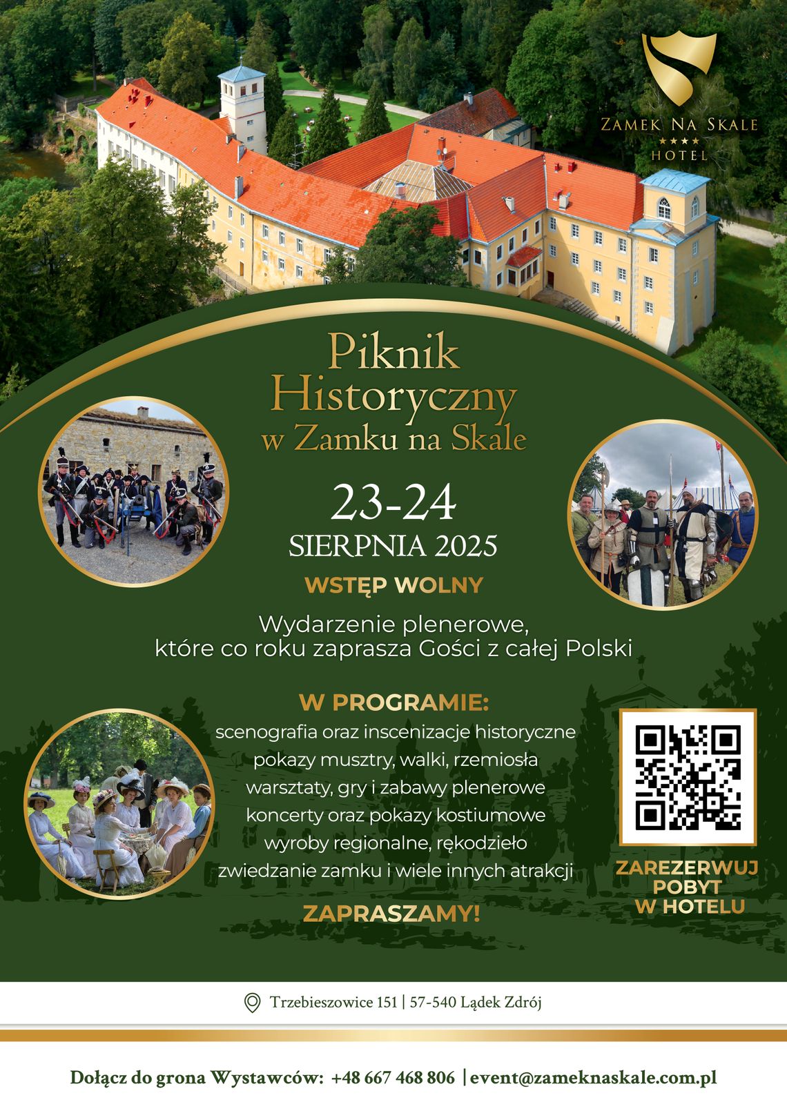 Piknik Historyczny w Zamku na Skale – 23-24 sierpnia 2025