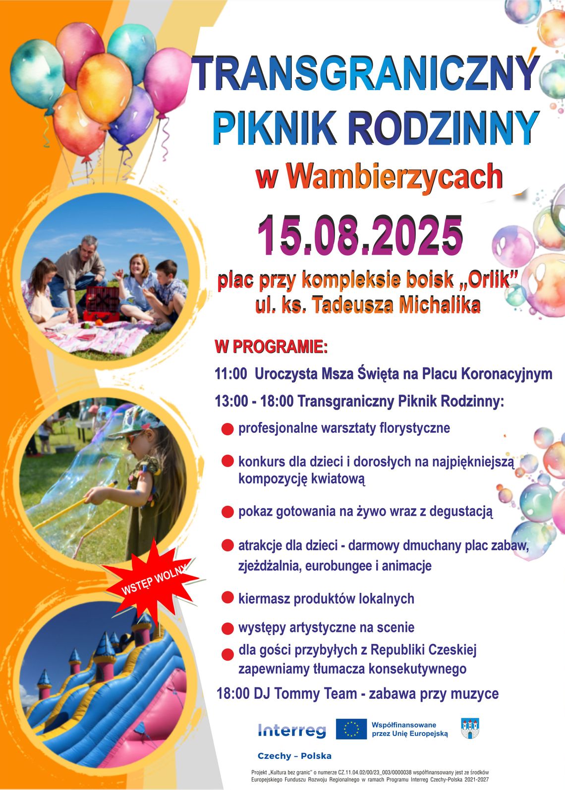Piknik Rodzinny na Pograniczu: Wspólna Zabawa w Wambierzycach już 15 sierpnia!