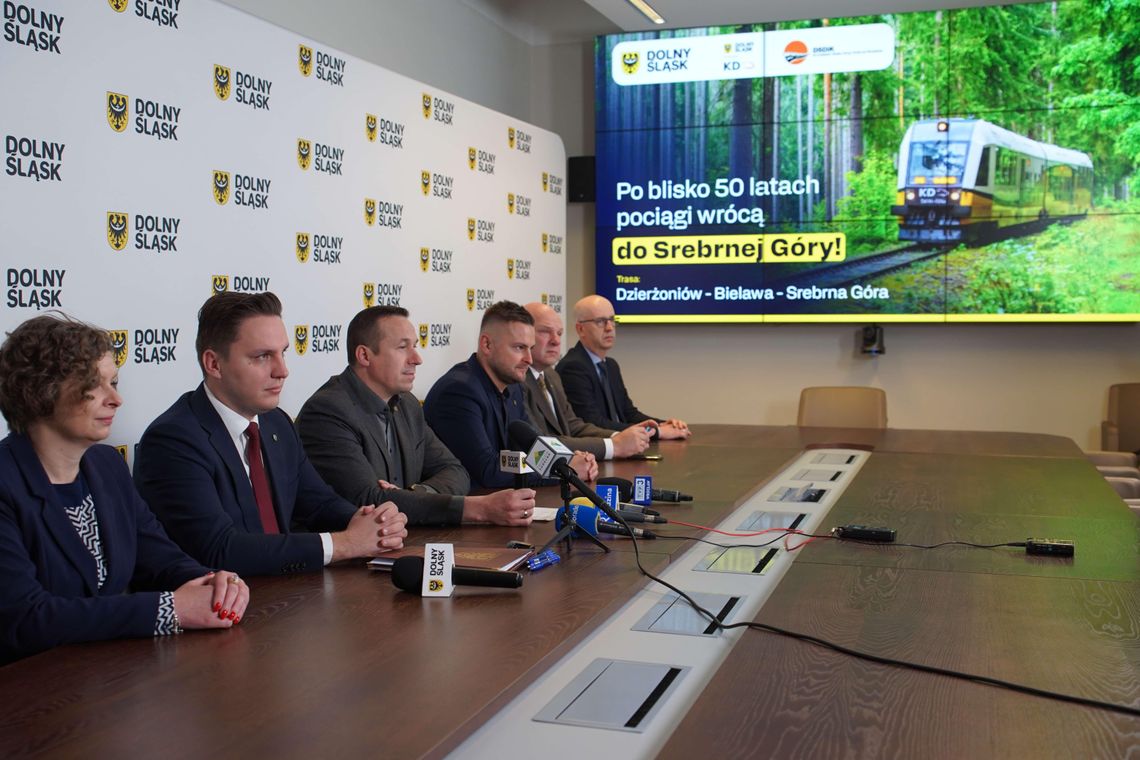 Po 50 latach pociągi wrócą do Srebrnej Góry. Rusza rewitalizacja linii kolejowej nr 318