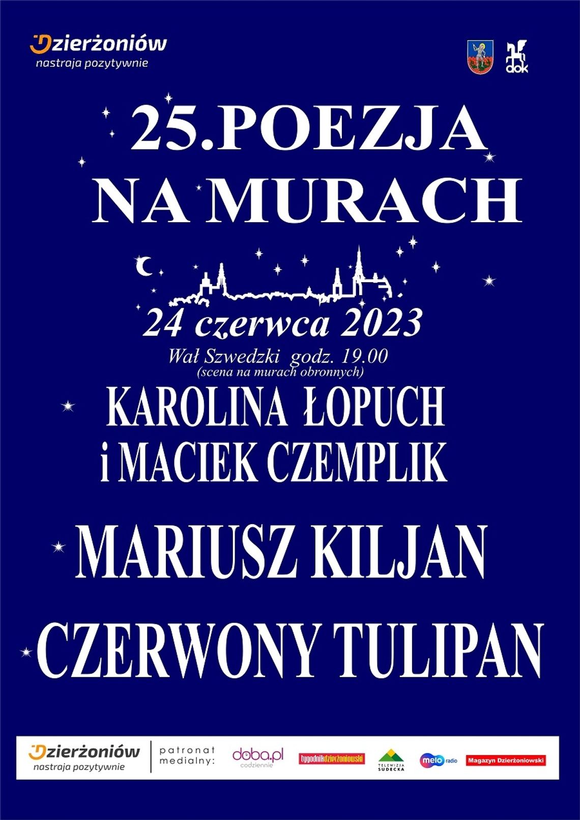 Poezja na Murach już 24 czerwca w Dzierżoniowie