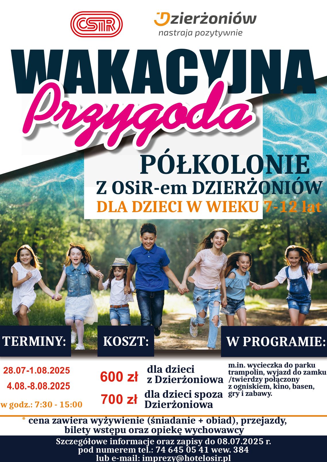 Półkolonie letnie w Dzierżoniowie