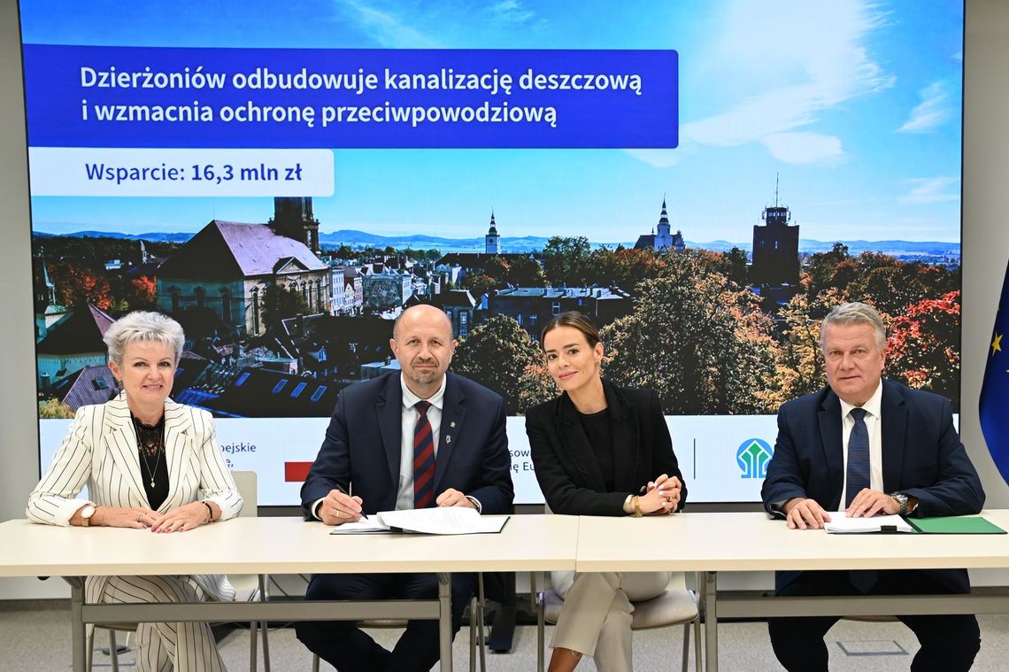 Ponad 16 mln zł dla Dzierżoniowa na bezpieczeństwo przeciwpowodziowe! Ponad 16 mln zł dla Dzierżoniowa na bezpieczeństwo przeciwpowodziowe!