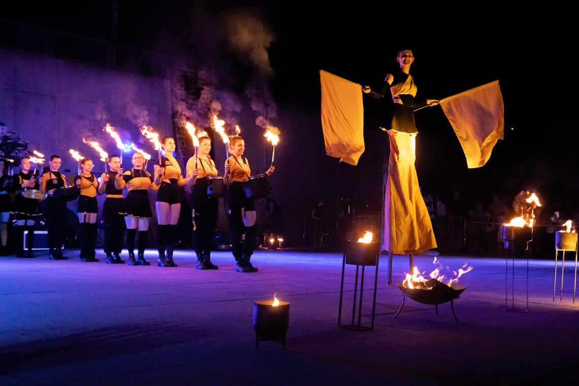 Ponad trzy godziny ognistego show. Za nami Dolnośląski Festiwal Ognia w Starej Kopalni