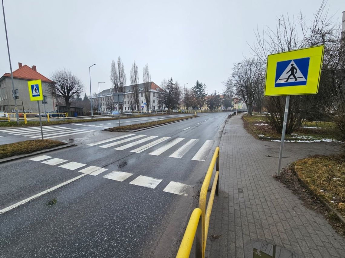 Poprawa bezpieczeństwa pieszych na drodze krajowej nr 35