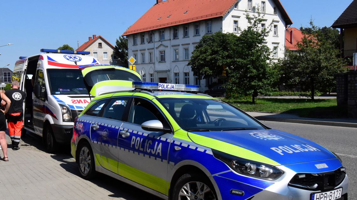 Potrącenie pieszej w Bielawie