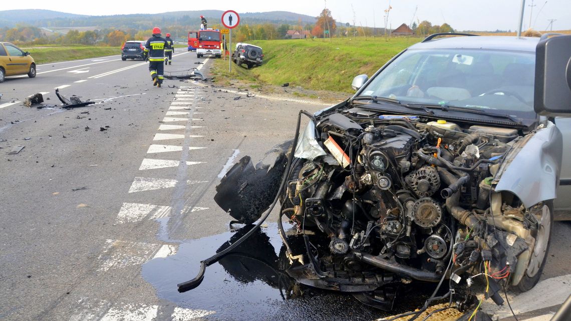 POWAŻNA KOLIZJA W SIENIAWCE