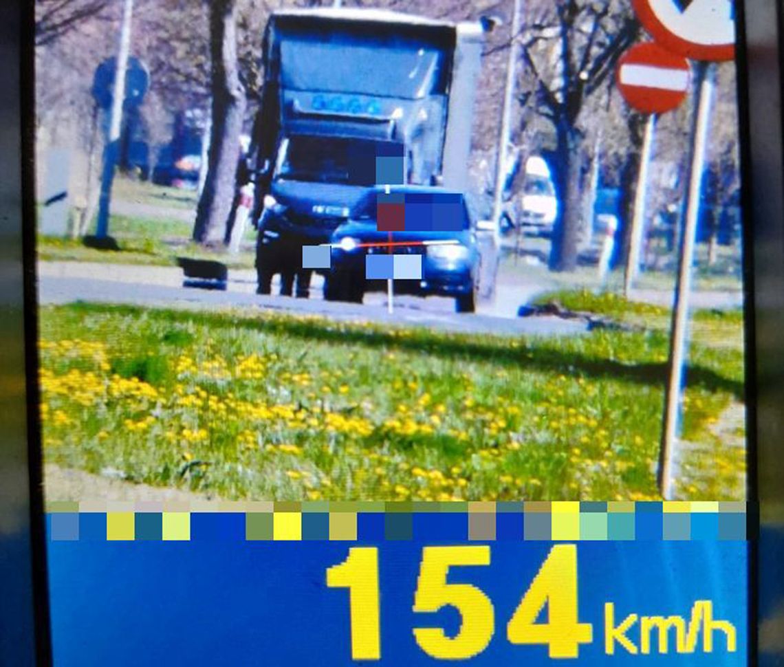 Poważne konsekwencje za przekroczenie prędkości o 84km/h